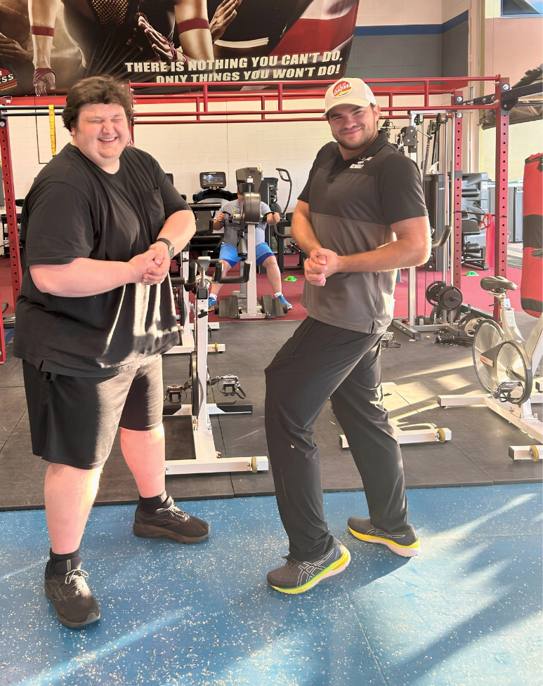 guest training and working through the program